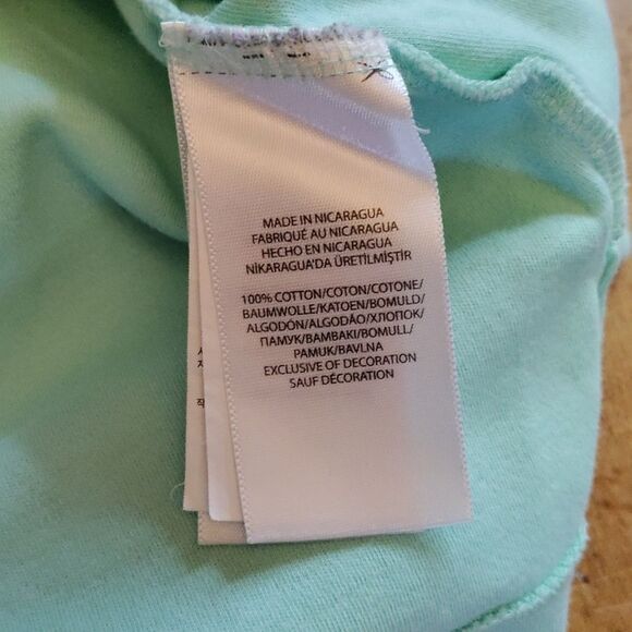 Polo Ralph Lauren Shirt Small Mint Green Preppy Shirt Sleeve Spring Cotton Petit - Picture 6 of 7